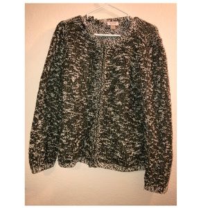 Christopher & Banks zip up sweater